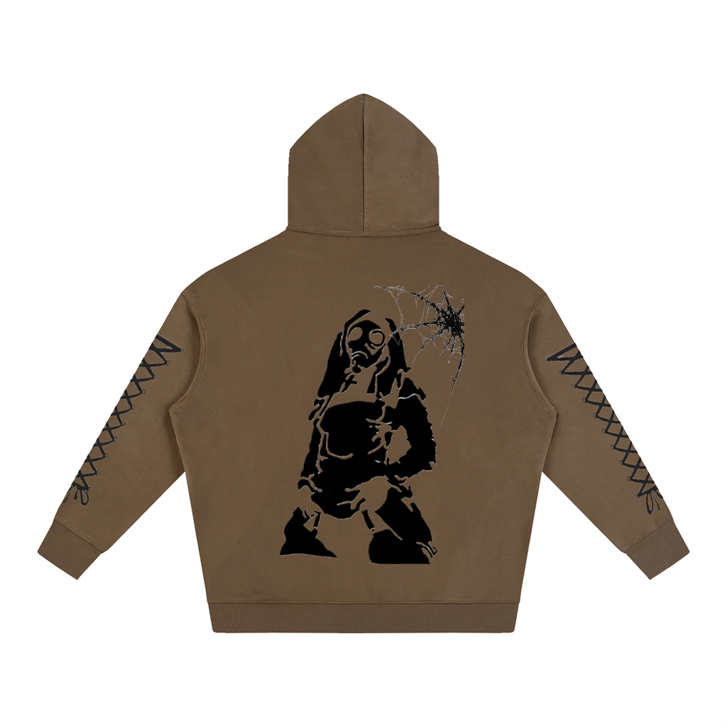 Sinner Oversize Fleeced Hoodie