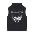 Stay altrd Snow Washed Sleeveless Hoodie