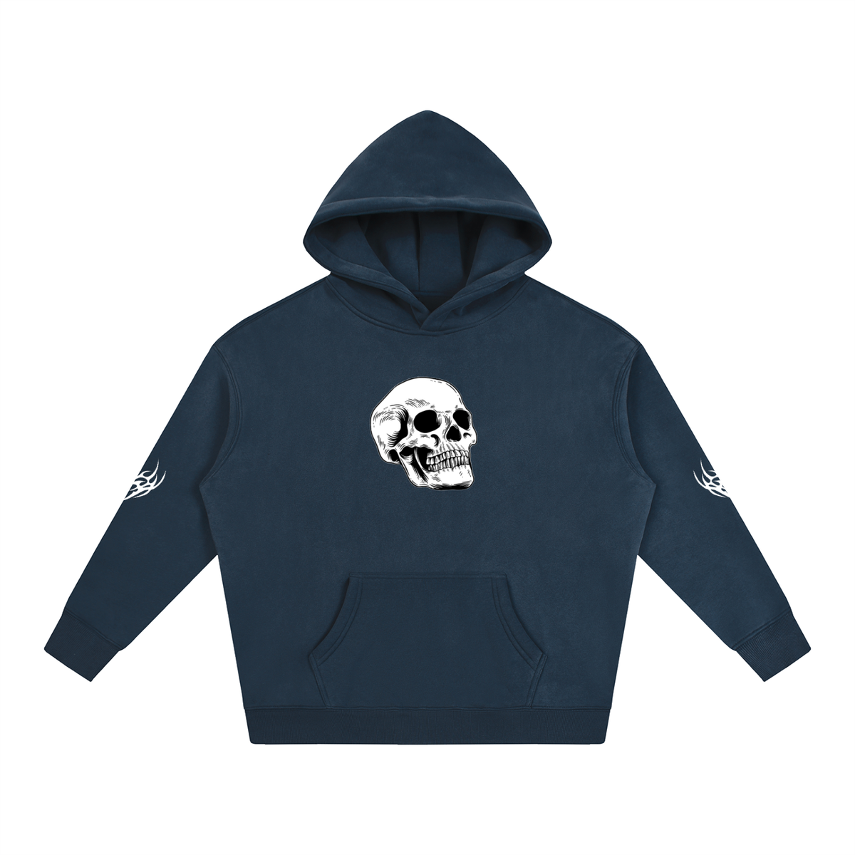 Chaos Oversize Fleeced Hoodie