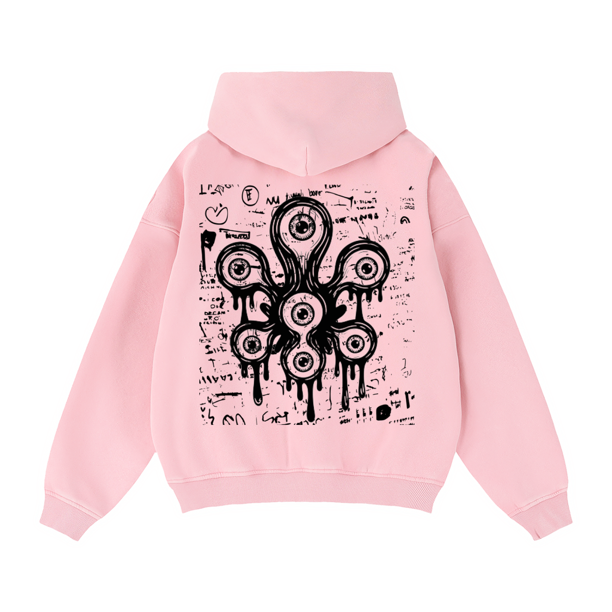 Zip-Through Boxy Fleece Hoodie