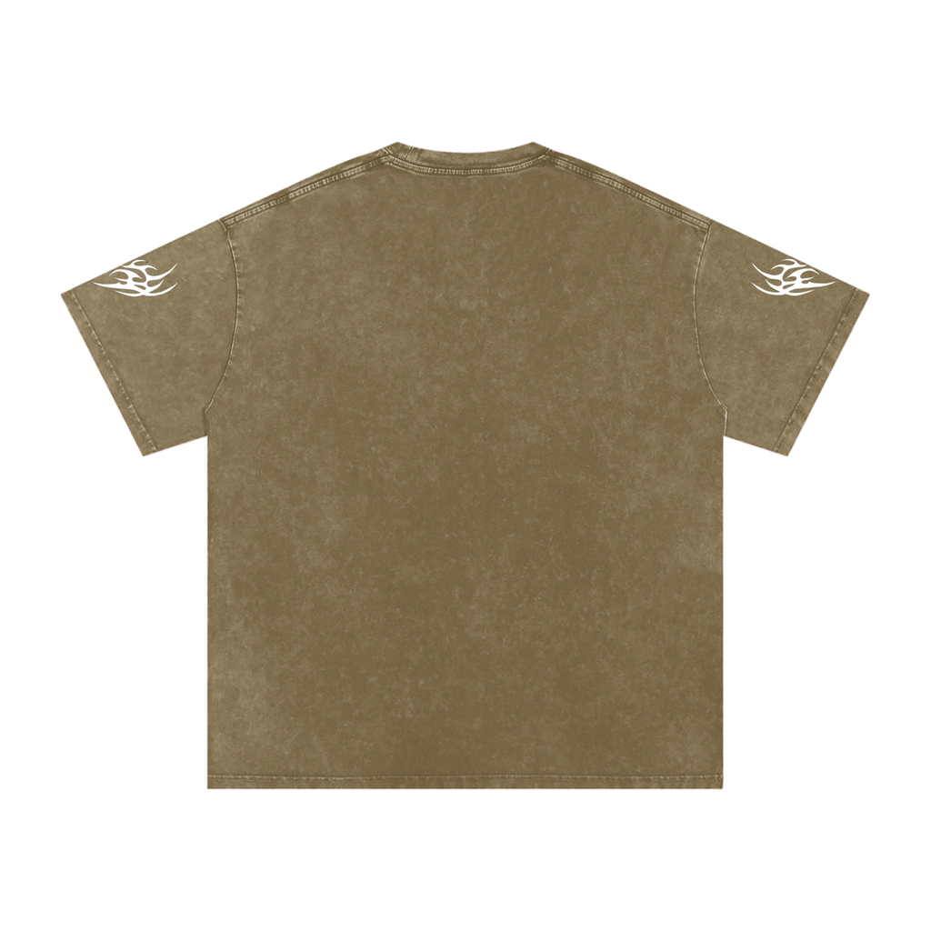 Find yourself Snow Washed Oversized Cotton T-Shirt