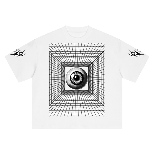Look Inside Boxy Oversized T-Shirt