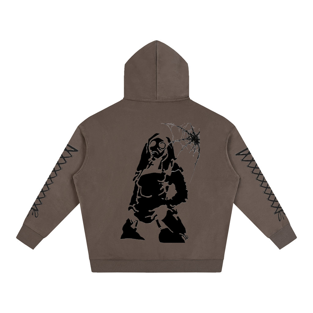 Sinner Oversize Fleeced Hoodie