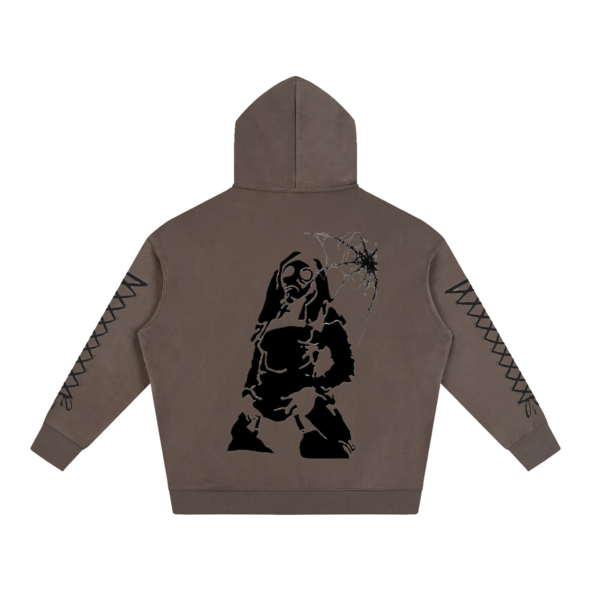 Sinner Oversize Fleeced Hoodie