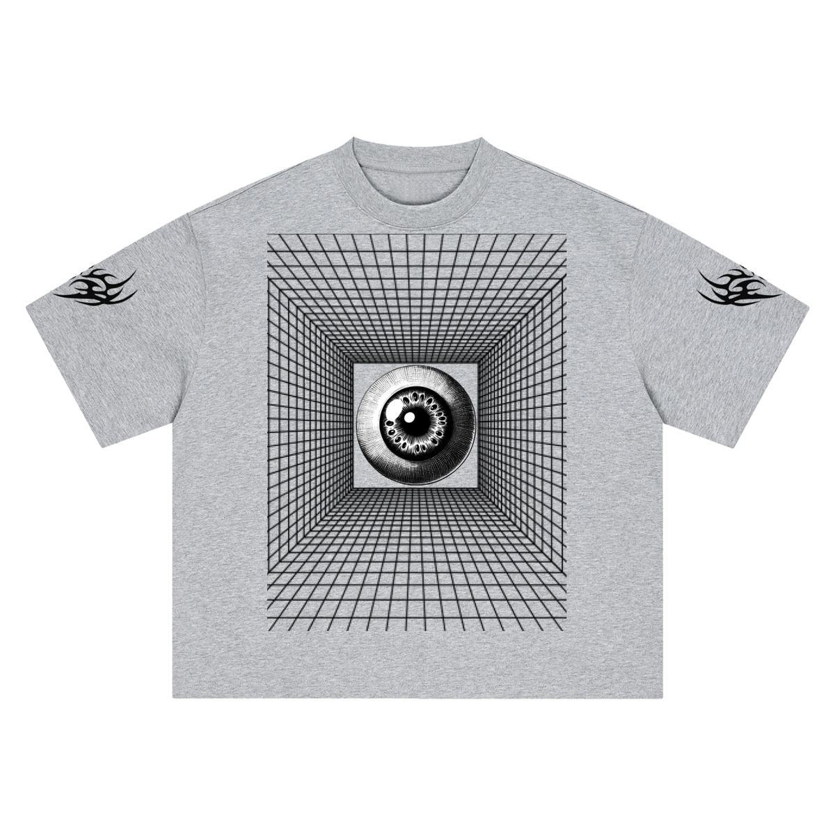 Look Inside Boxy Oversized T-Shirt