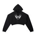 Chaos Top Essential Cropped Hoodie
