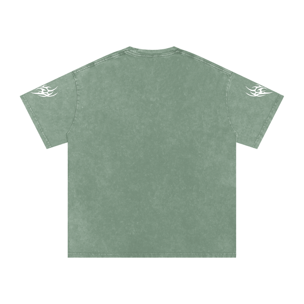 Find yourself Snow Washed Oversized Cotton T-Shirt