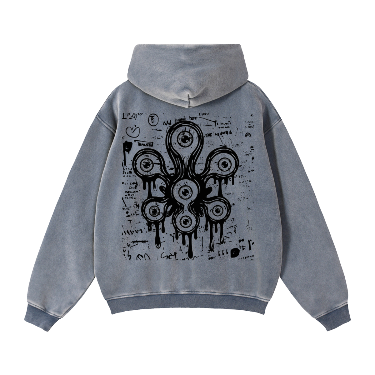 Zip-Through Boxy Fleece Hoodie