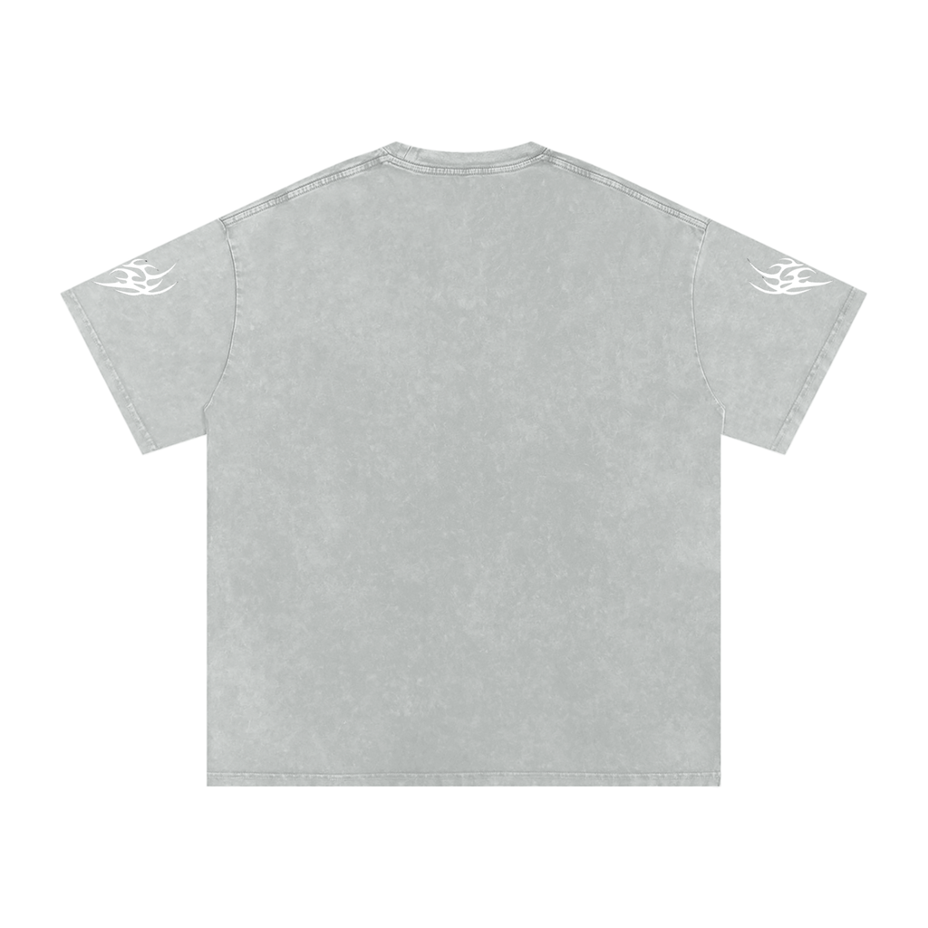 Find yourself Snow Washed Oversized Cotton T-Shirt