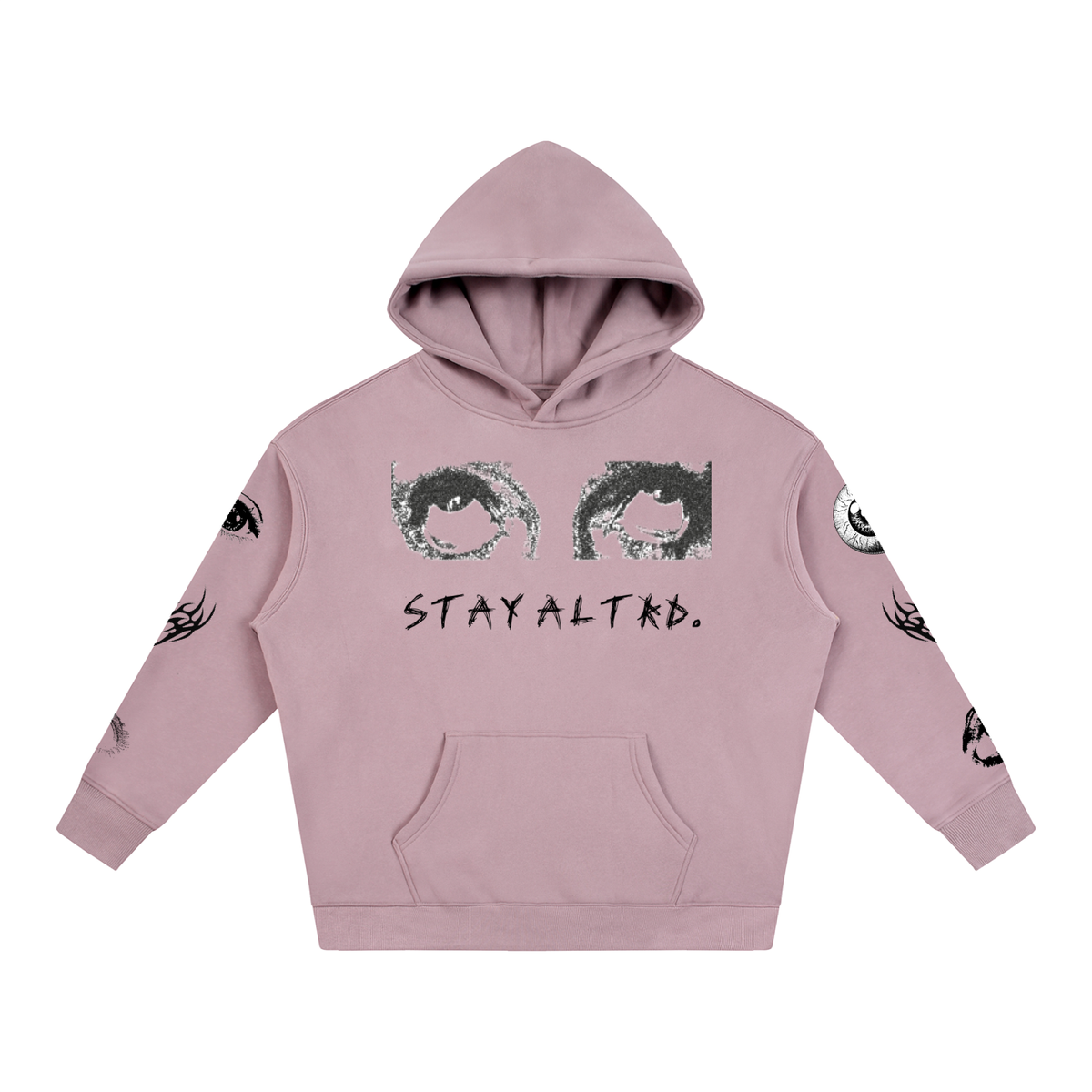 Look In My Eyes Oversize Fleeced Hoodie