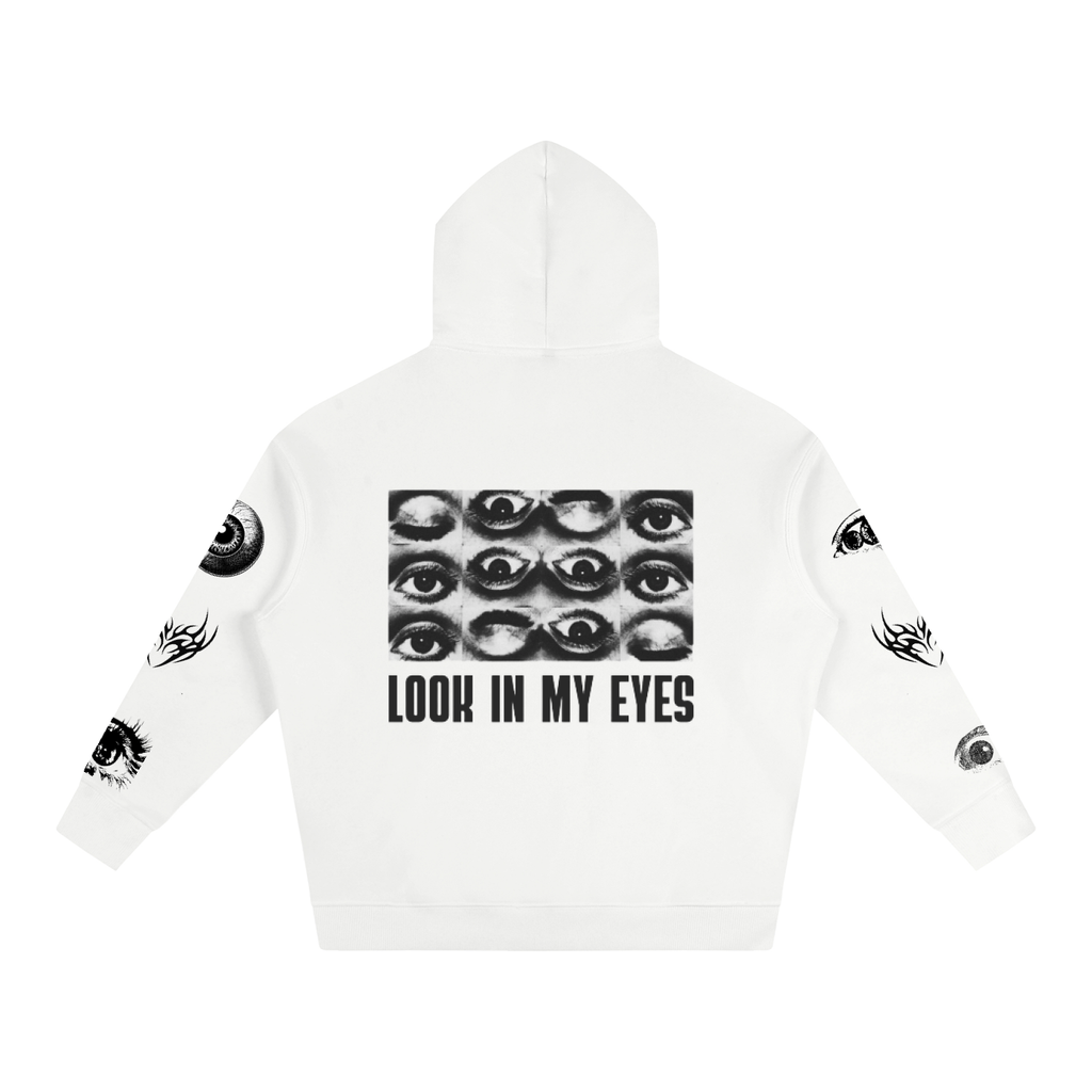 Look In My Eyes Oversize Fleeced Hoodie