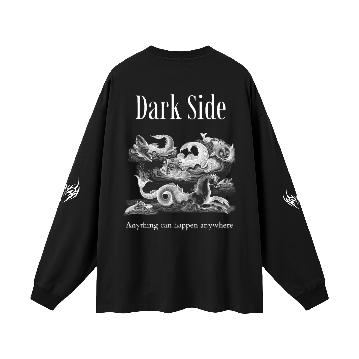 Oversized Unisex Long Sleeve T-Shirt