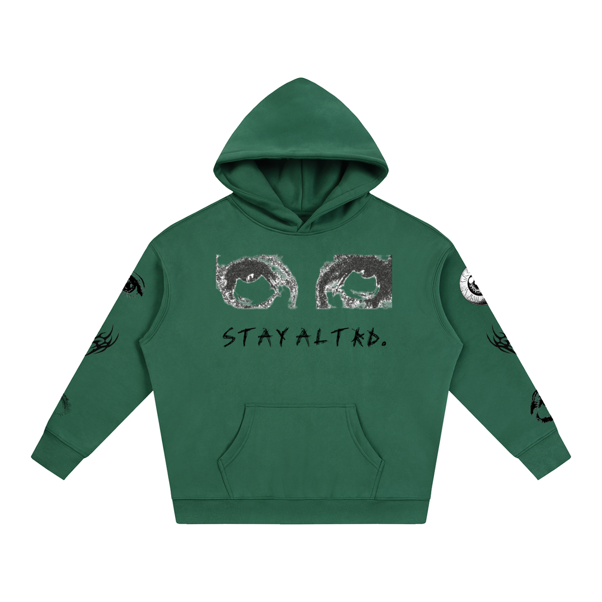 Look In My Eyes Oversize Fleeced Hoodie