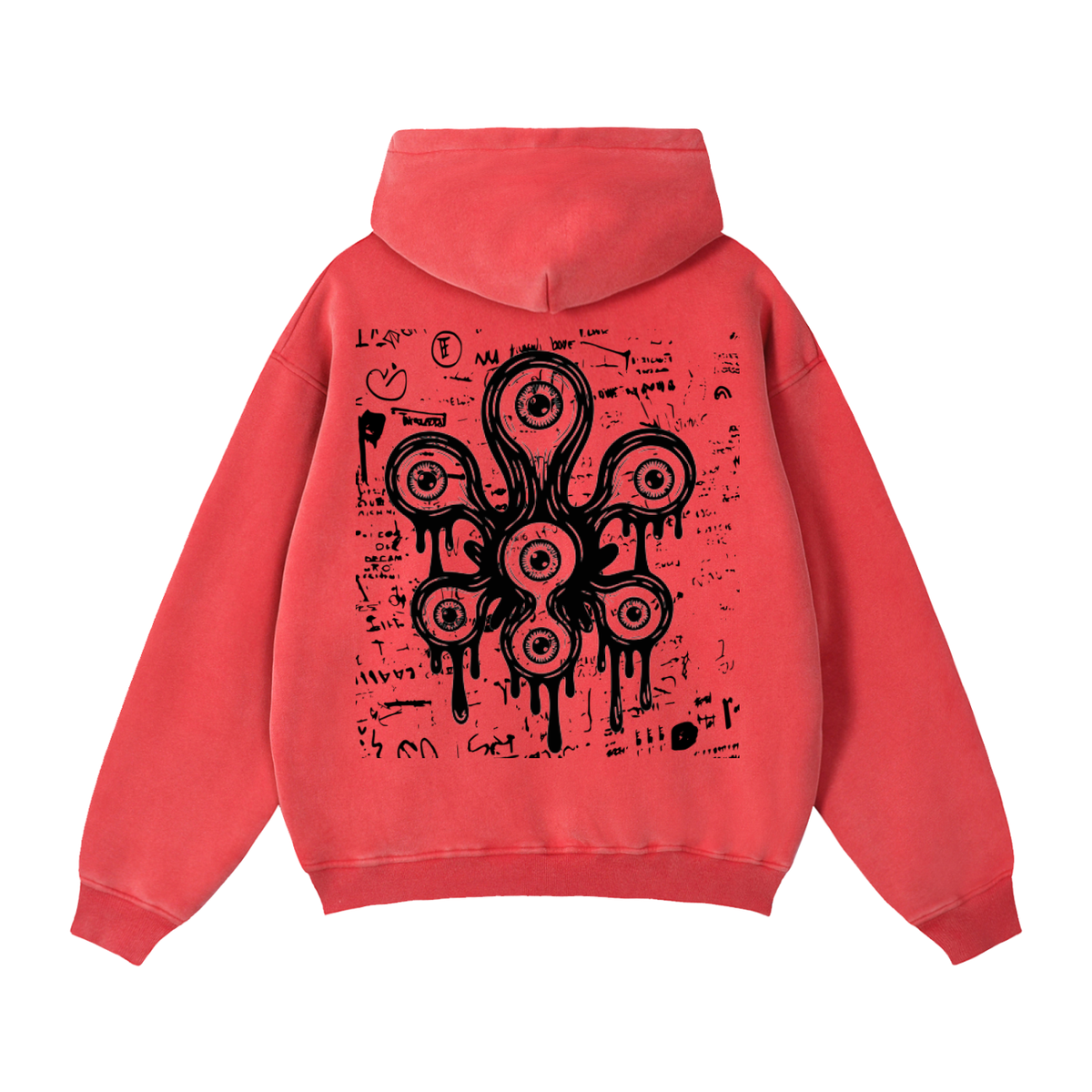 Zip-Through Boxy Fleece Hoodie