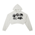 Wide Awake Top Essential Cropped Hoodie