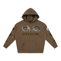 Look In My Eyes Oversize Fleeced Hoodie