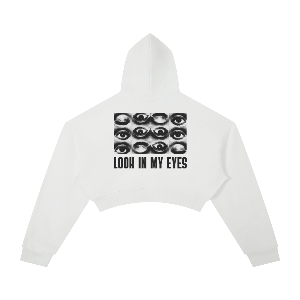 Wide Awake Top Essential Cropped Hoodie
