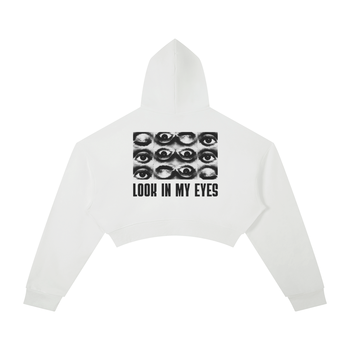 Wide Awake Top Essential Cropped Hoodie