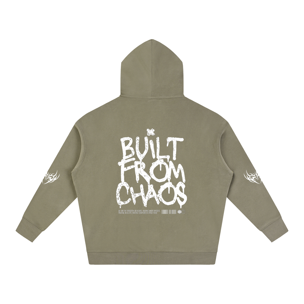 Chaos Oversize Fleeced Hoodie