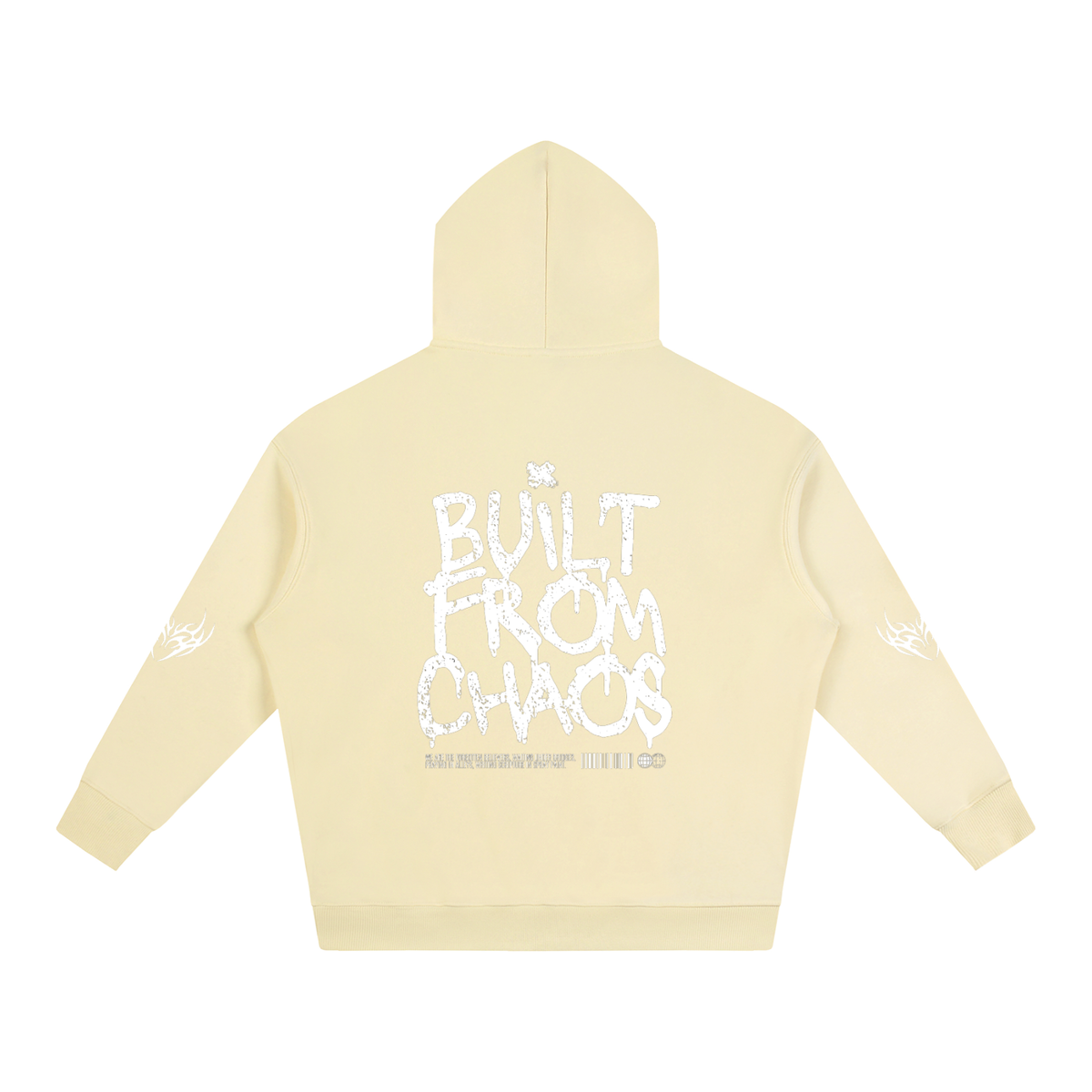 Chaos Oversize Fleeced Hoodie