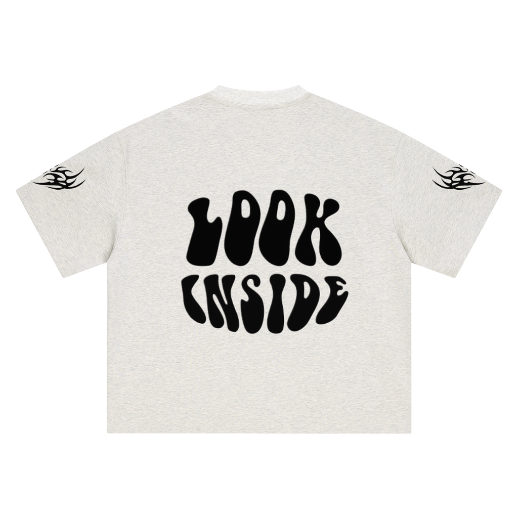 Look Inside Boxy Oversized T-Shirt