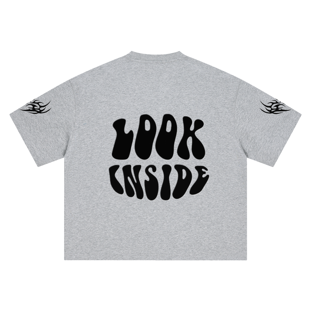 Look Inside Boxy Oversized T-Shirt