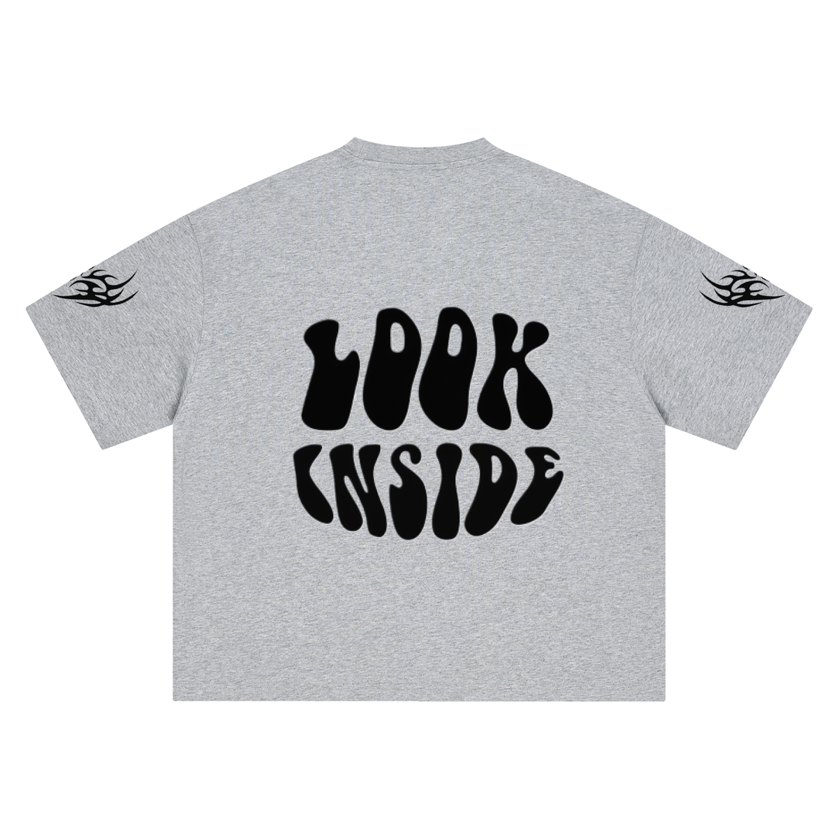 Look Inside Boxy Oversized T-Shirt
