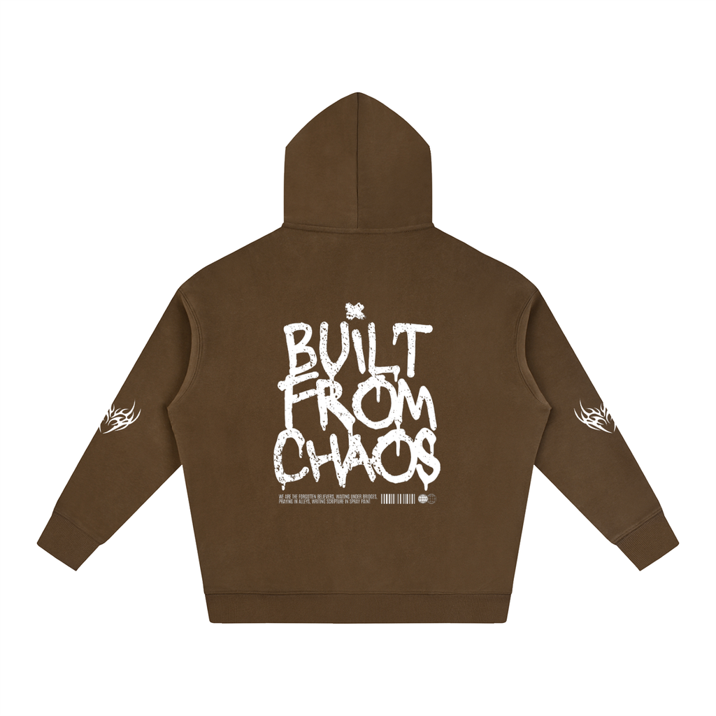Chaos Oversize Fleeced Hoodie