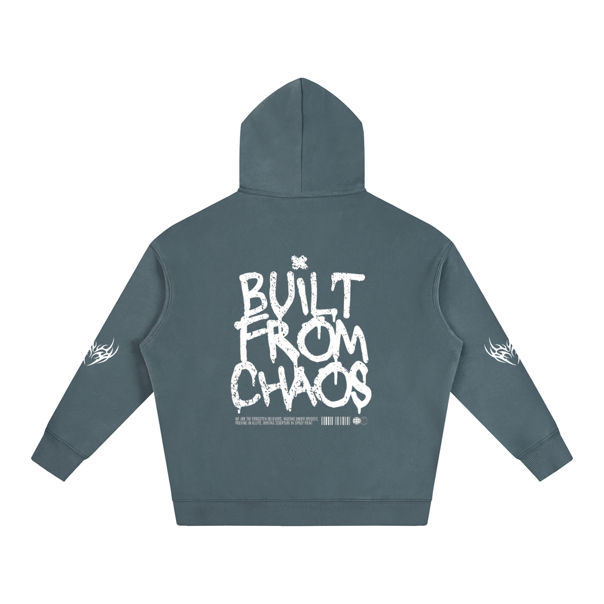 Chaos Oversize Fleeced Hoodie