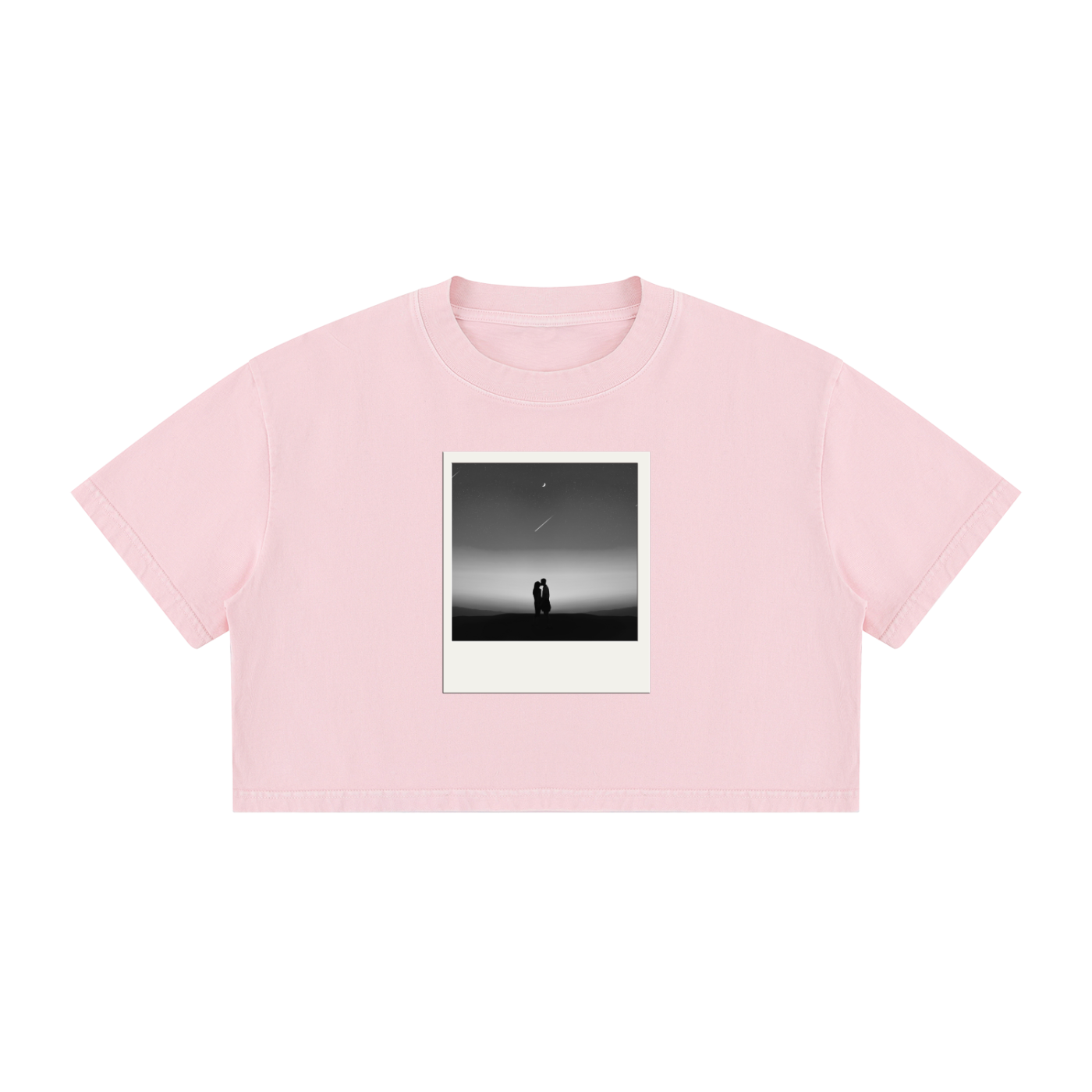 Silence Women's Mineral Wash Cotton Crop T-Shirt