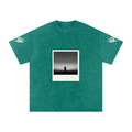 Silence Snow Washed Oversized Cotton T-Shirt