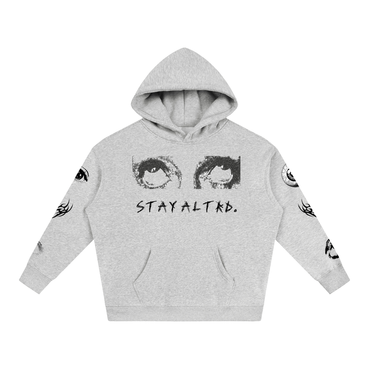 Look In My Eyes Oversize Fleeced Hoodie