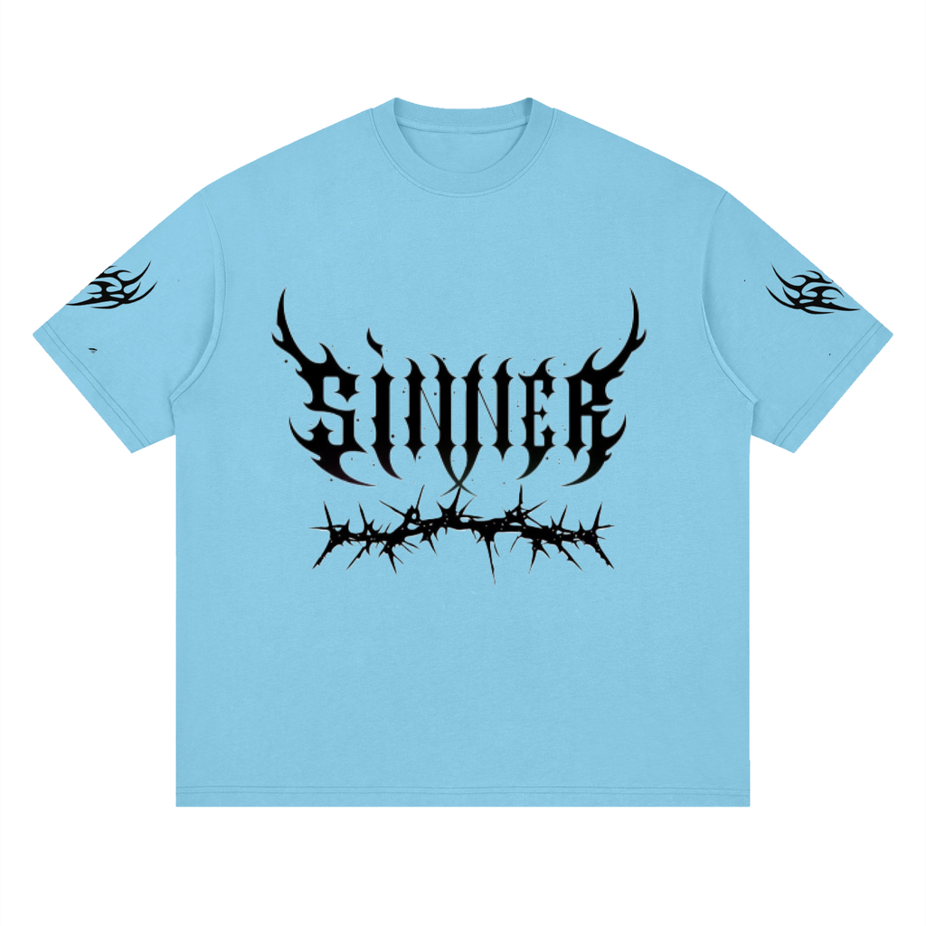 Sinner Loose Drop Shoulder T-Shirt