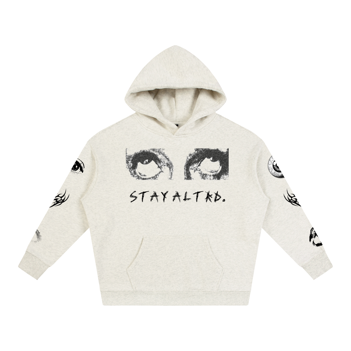 Look In My Eyes Oversize Fleeced Hoodie
