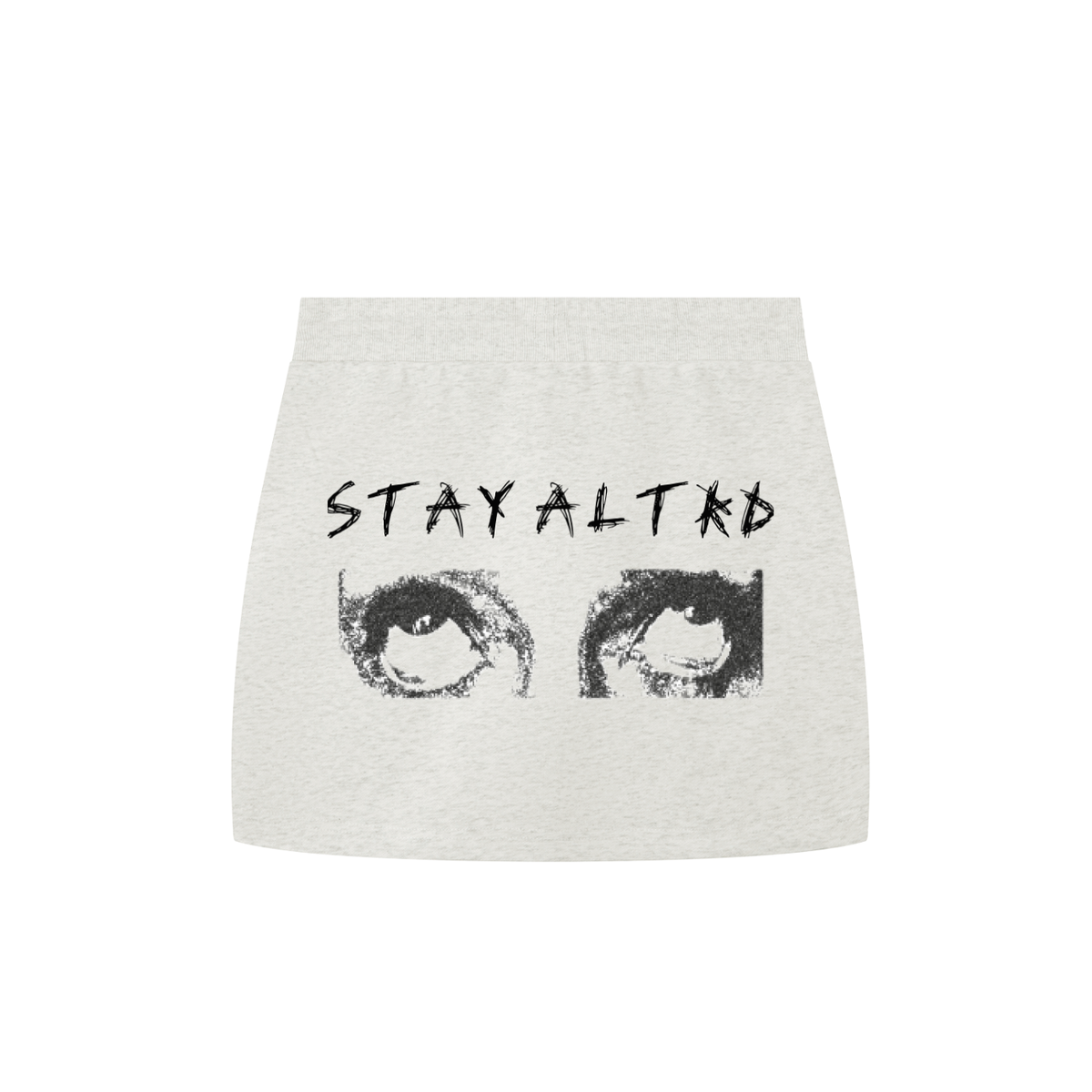 Wide Awake Bottom Essential Drawstring Skirt