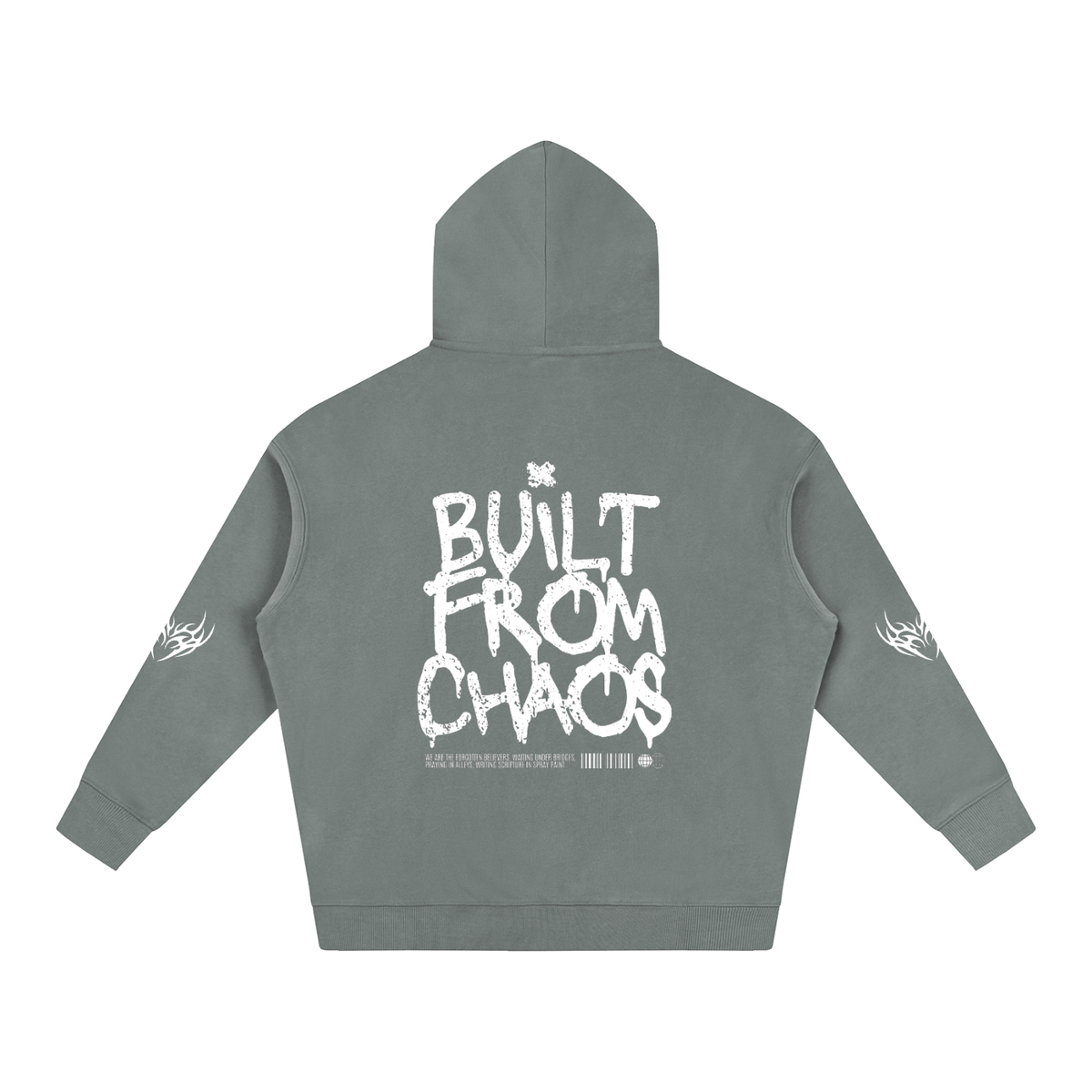Chaos Oversize Fleeced Hoodie