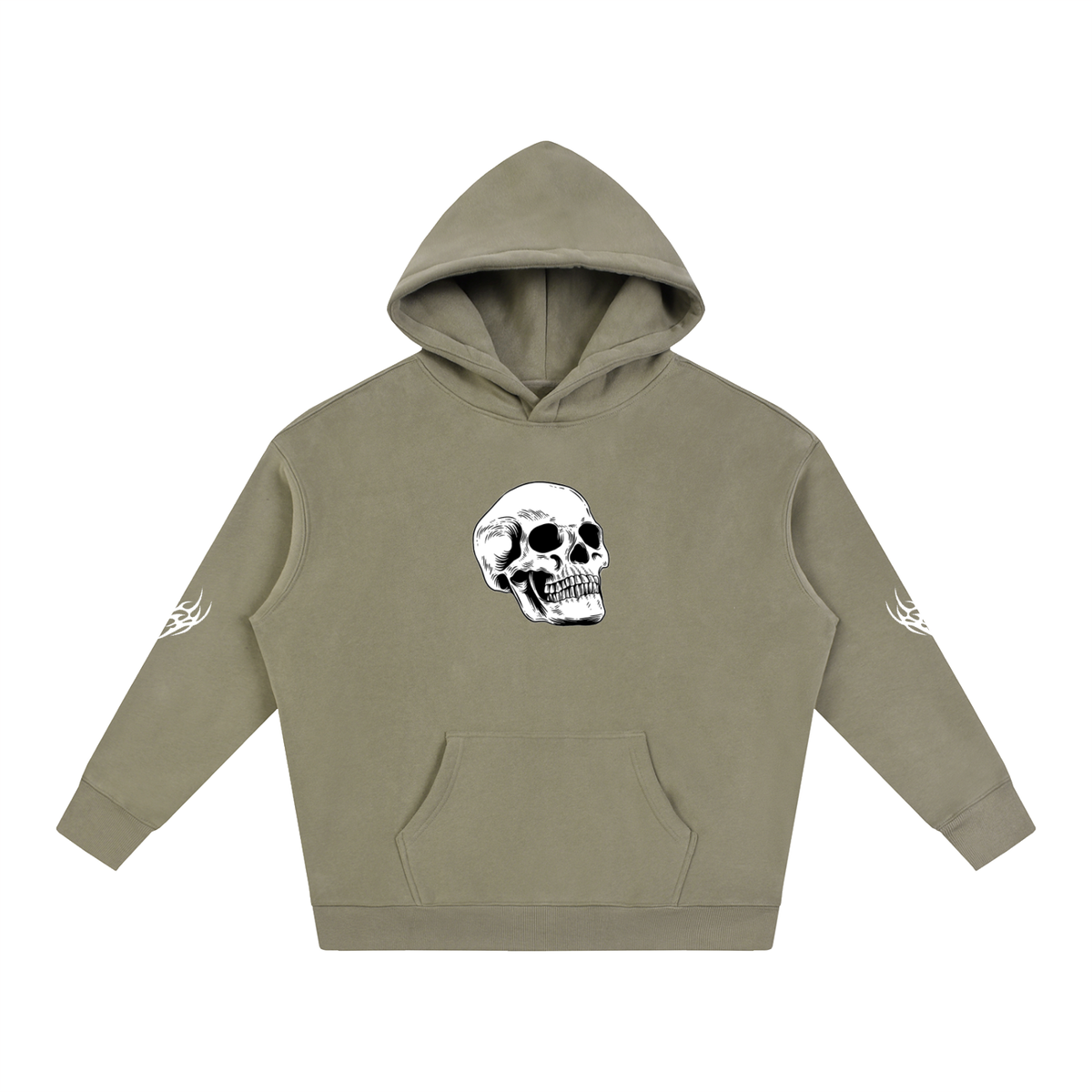 Chaos Oversize Fleeced Hoodie