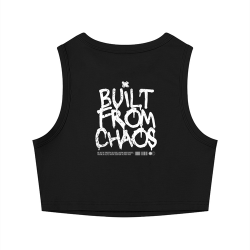 Chaos Women's Tight Crewneck Crop Tank Top