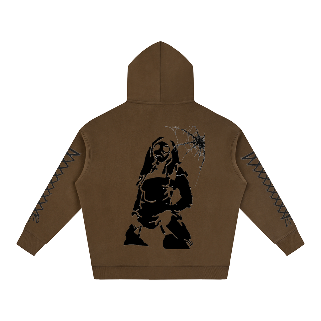 Sinner Oversize Fleeced Hoodie