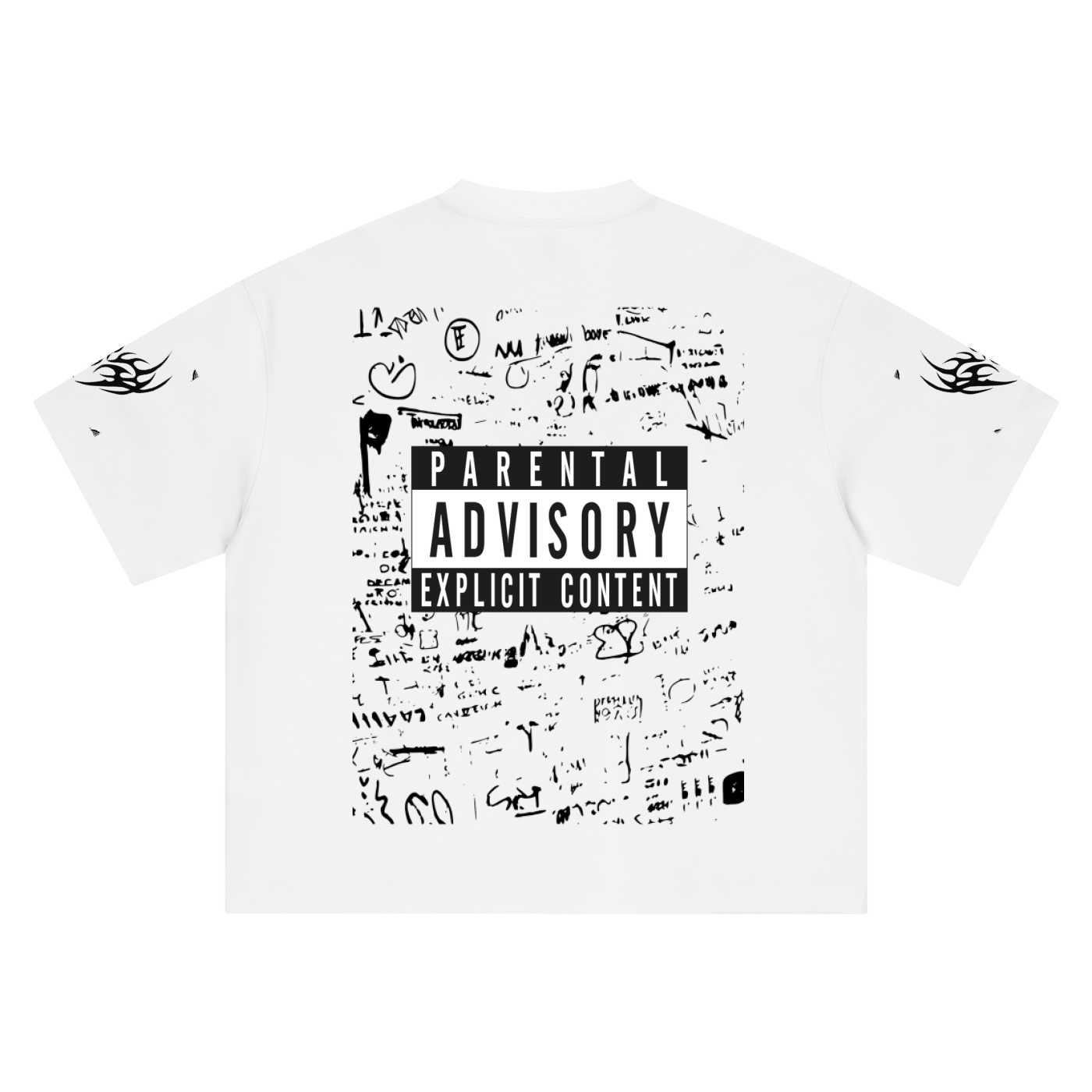 Parental Advisory Boxy Oversized T-Shirt