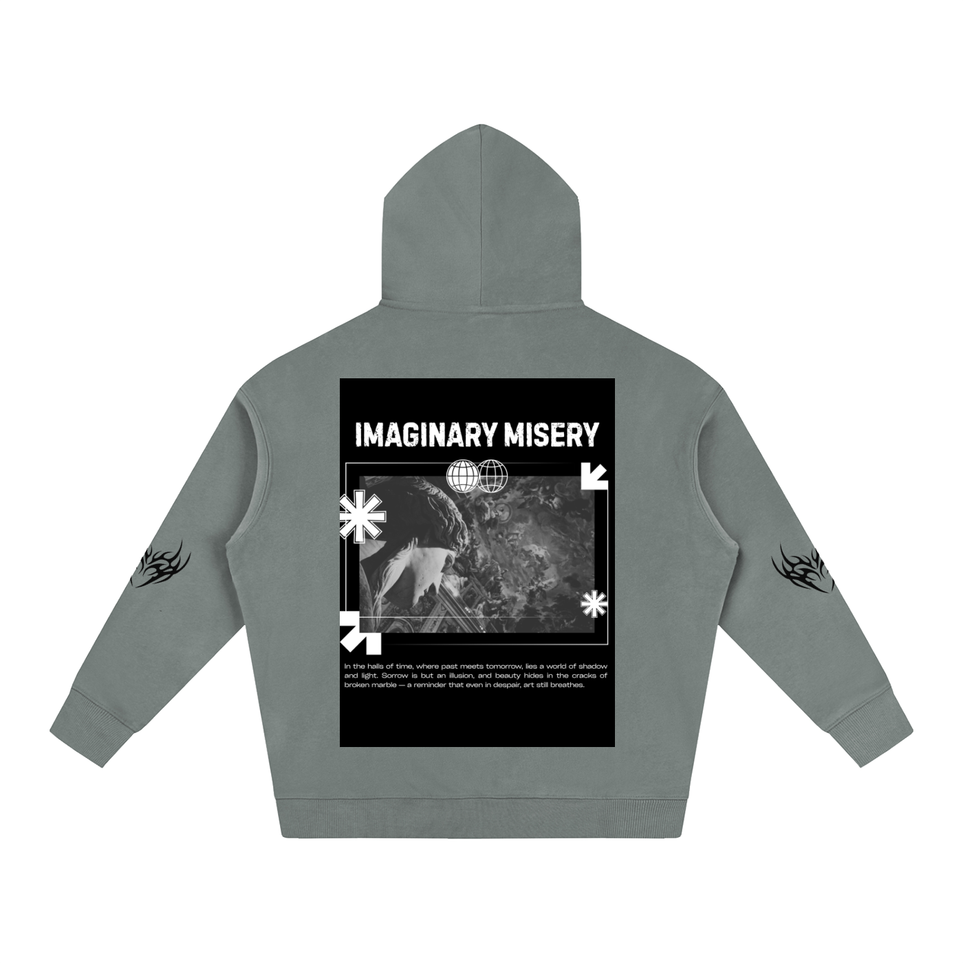 Misery Oversize Fleeced Hoodie