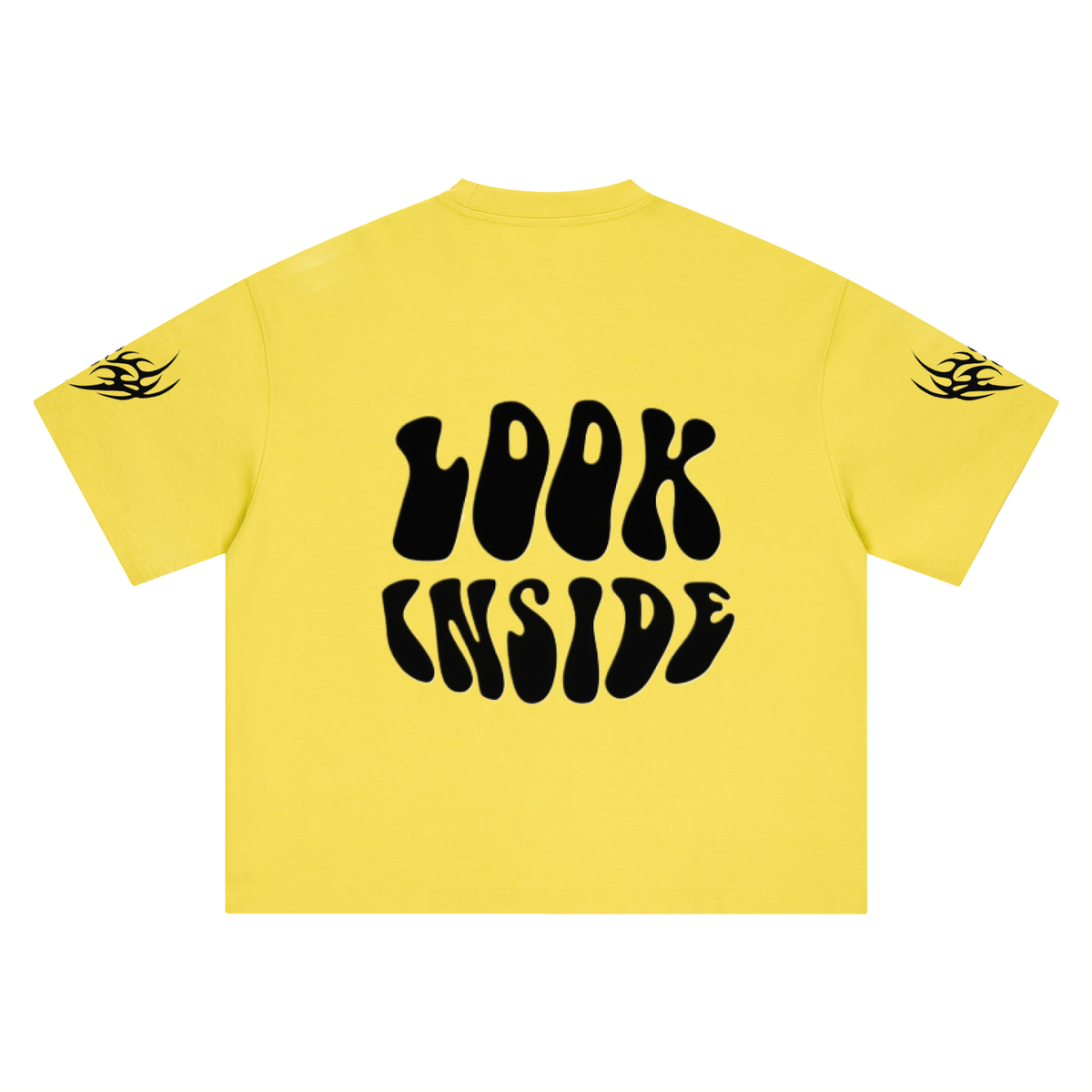 Look Inside Boxy Oversized T-Shirt