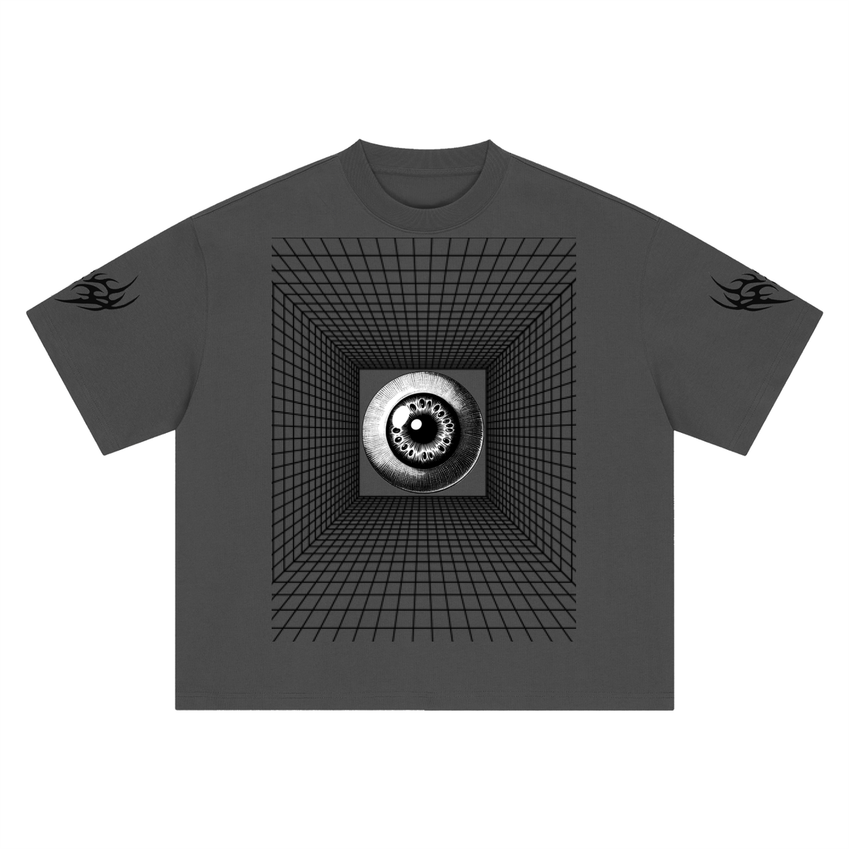 Look Inside Boxy Oversized T-Shirt