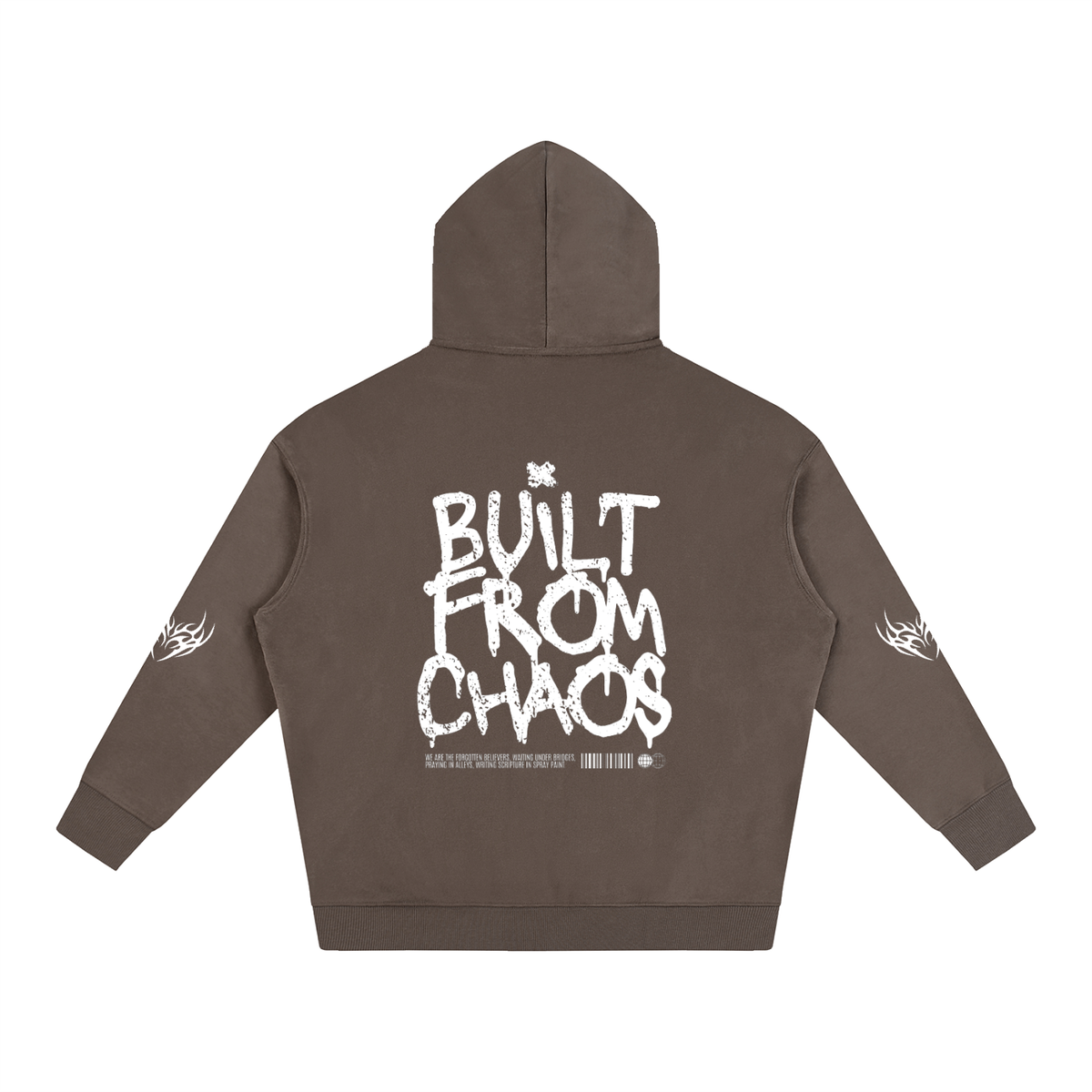 Chaos Oversize Fleeced Hoodie