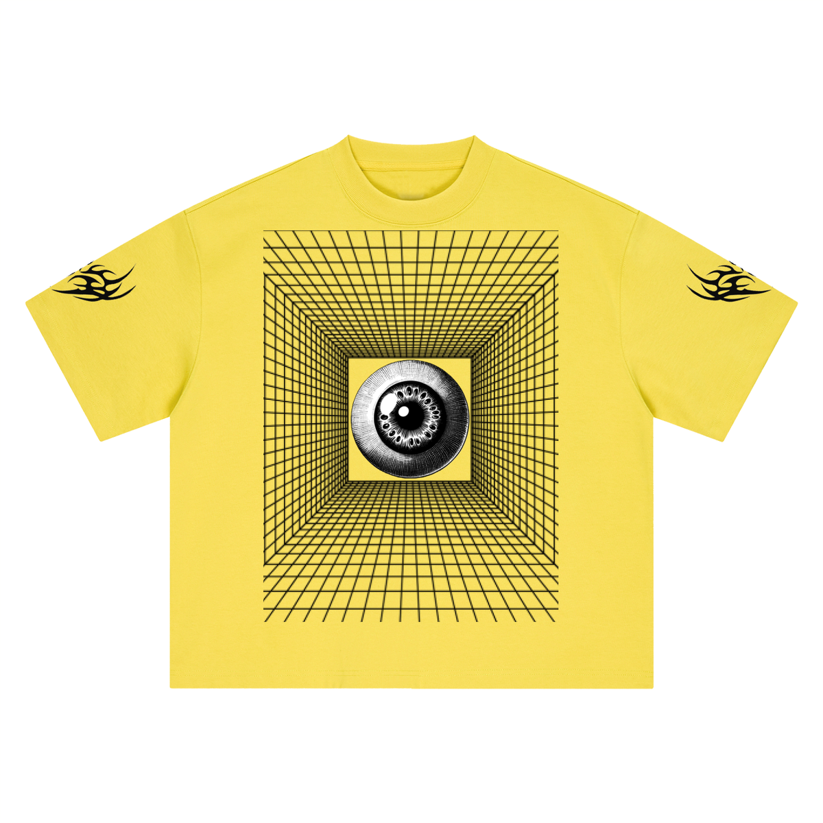 Look Inside Boxy Oversized T-Shirt