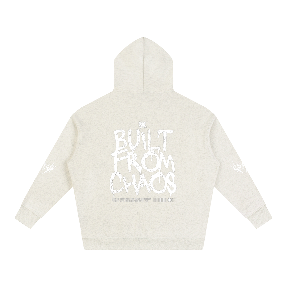 Chaos Oversize Fleeced Hoodie
