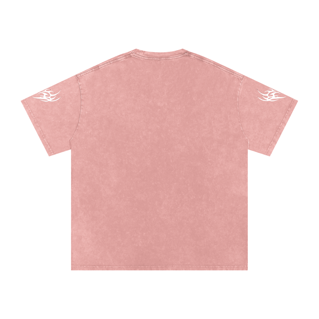 Find yourself Snow Washed Oversized Cotton T-Shirt