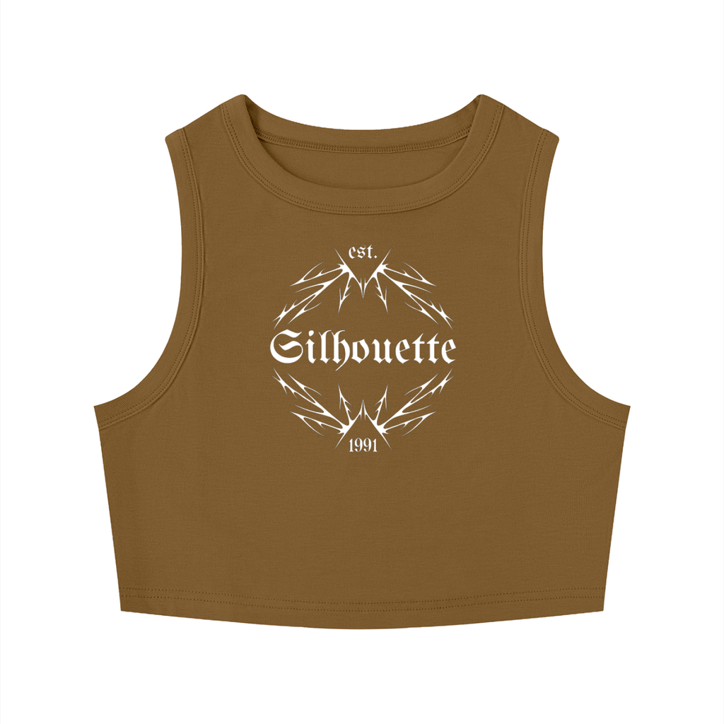 Chaos Women's Tight Crewneck Crop Tank Top