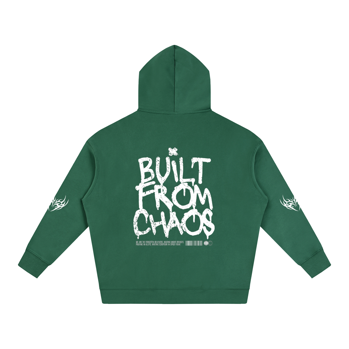 Chaos Oversize Fleeced Hoodie