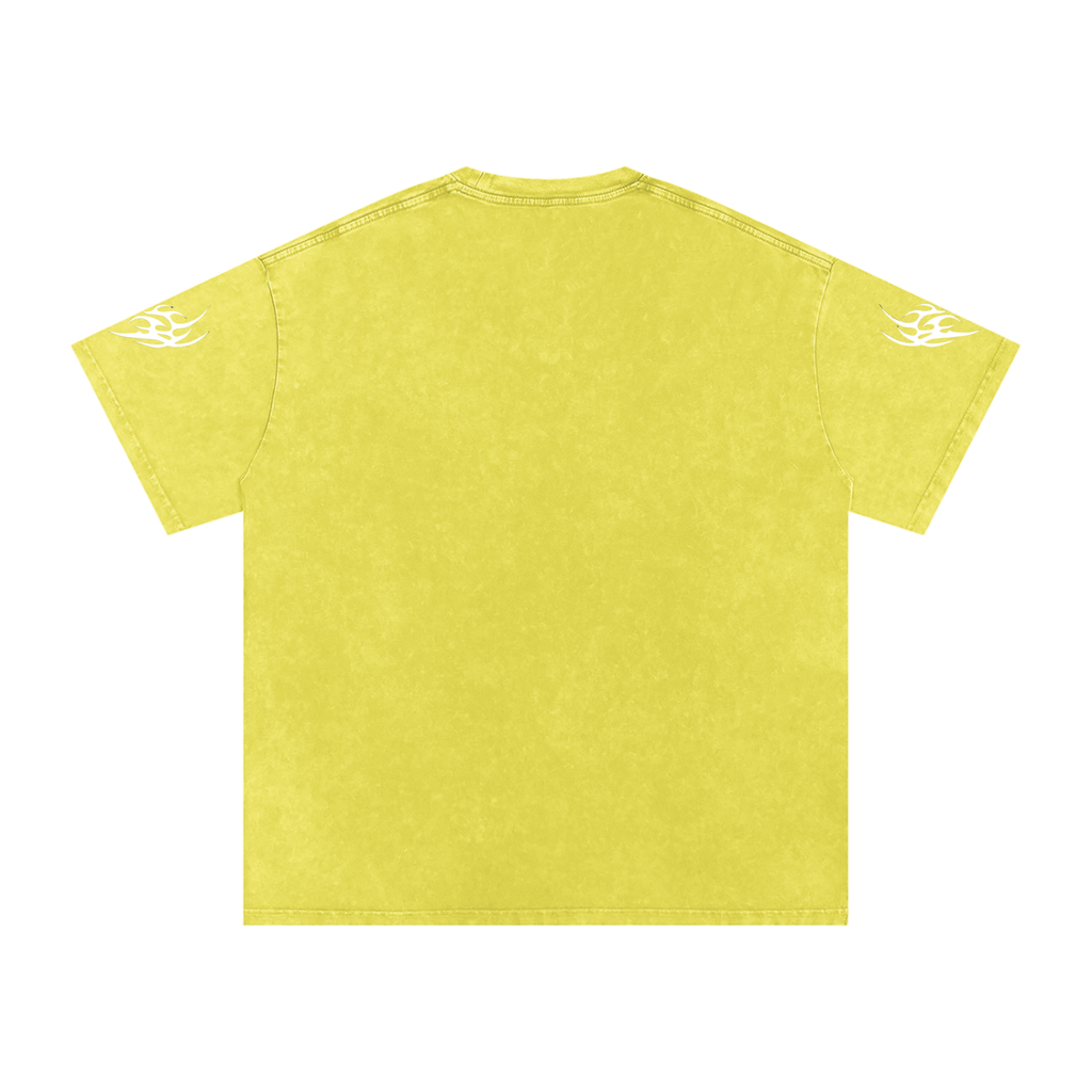 Find yourself Snow Washed Oversized Cotton T-Shirt